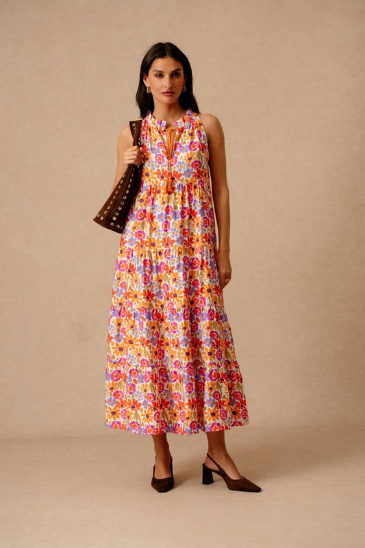 Robe sans manches Armance