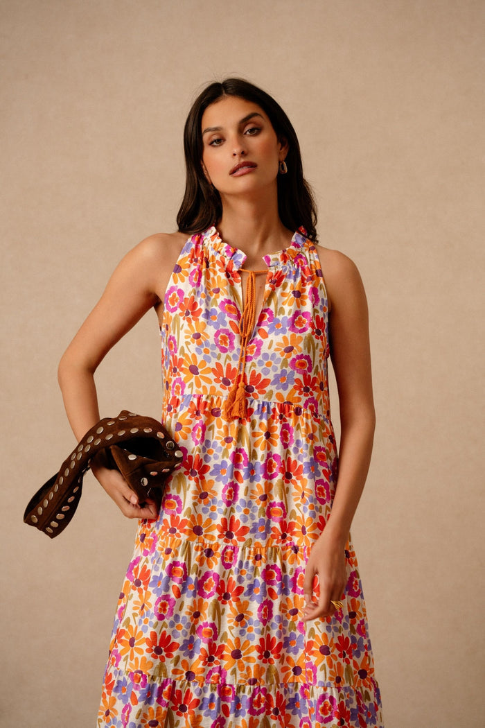 Robe sans manches Armance