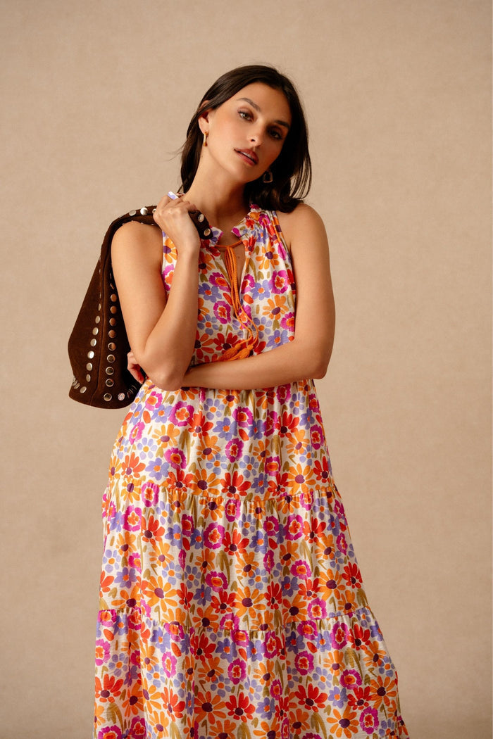 Robe sans manches Armance