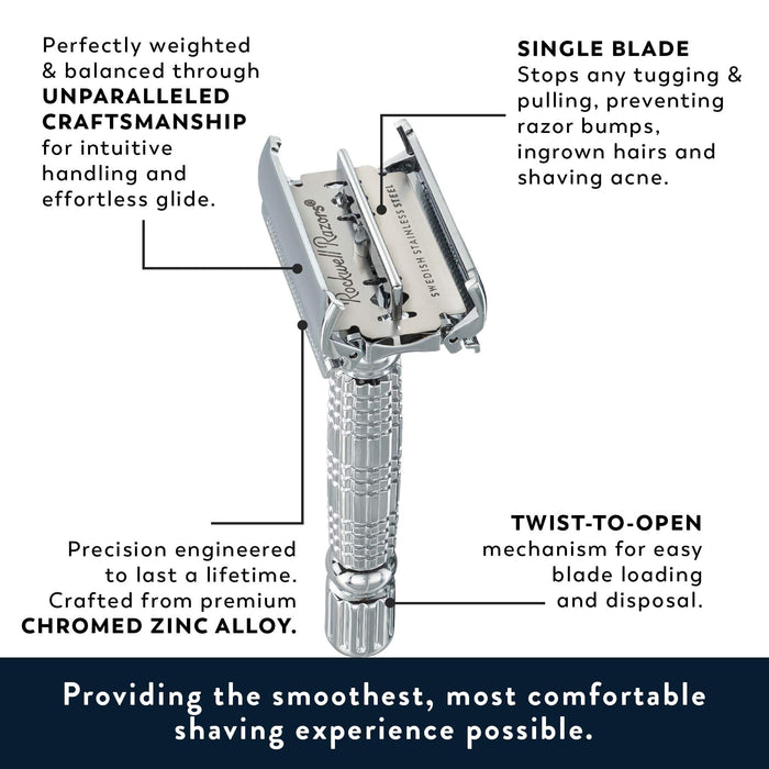 Rockwell Rookie Butterfly Safety Razor R1 - RR960958