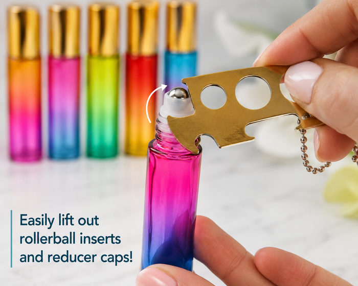 Roller Bottle Opener | Essential Oil Bottle Key