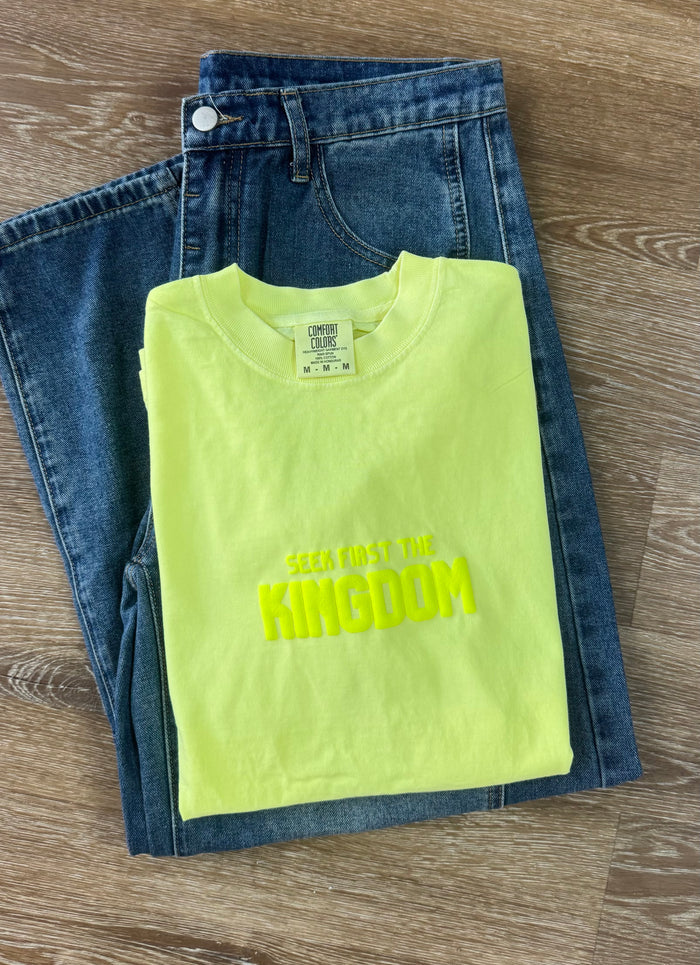 Seek first the kingdom tee