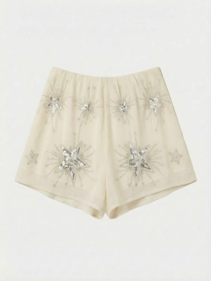 SEQUIN STAR SHORT