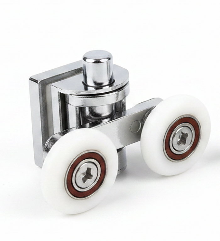 Shower Door Roller - Double Bottom/Top 23mm