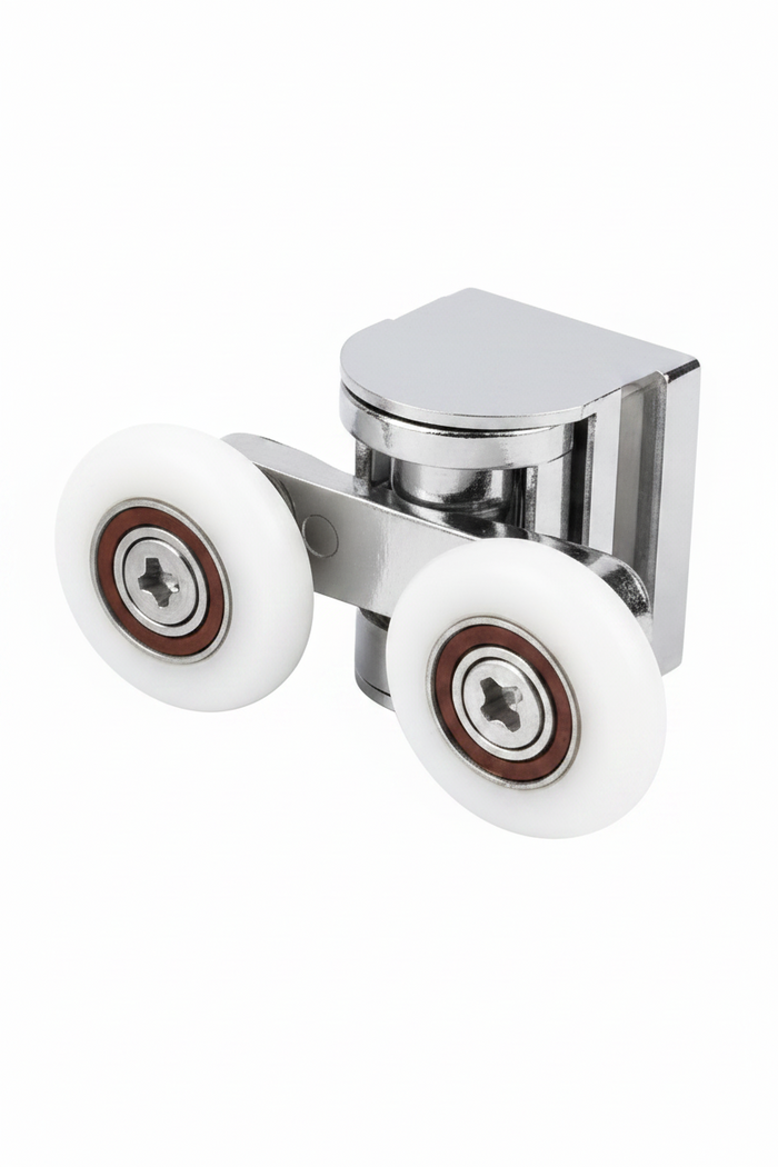 Shower Door Roller - Double Bottom/Top 23mm