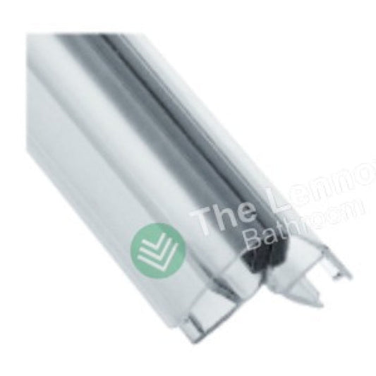Shower Door Seal Magnetic Strip - 135 degree Glass