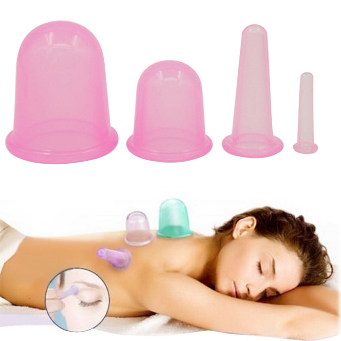 Silicone Cupping Set 7pc | Pink