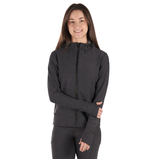 Sombrio Neoprene Hoody — Black Heather