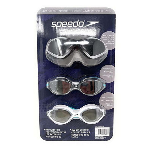 Speedo Unisex Adult Swim Goggles and Mask, 3-pack - Shoppers-kart.com