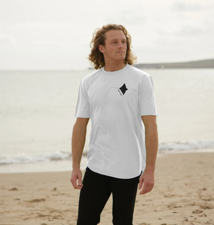 Spotted Eagle Ray  Long T Shirt DesignedbyJoost