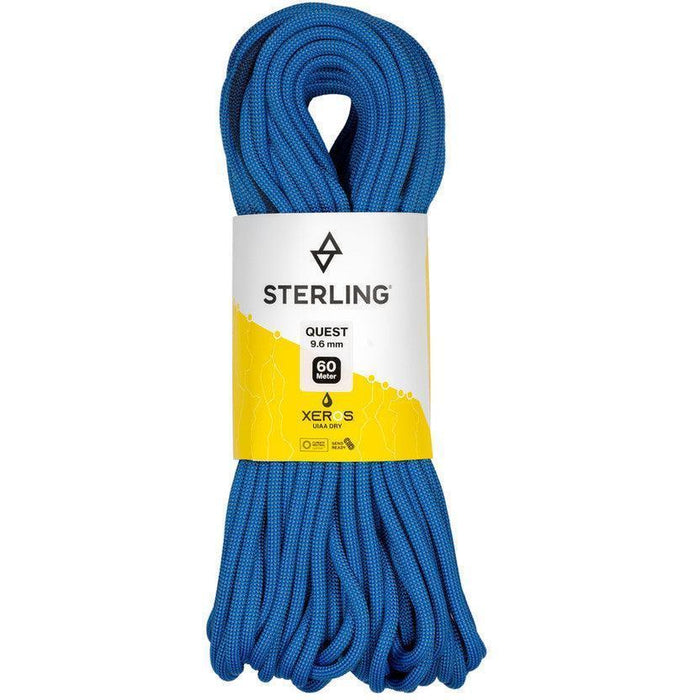 STERLING 9.6 QUEST Xeros DRY Climbing Rope