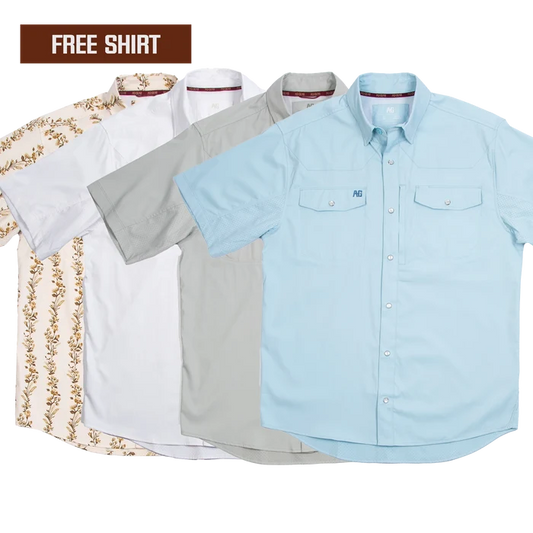 Stockyard Short Sleeve 4 for 3 - Ice Blue, Light Grey, White, High Cotton