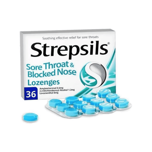 Strepsils Sore Throat Blocked Nose 36's