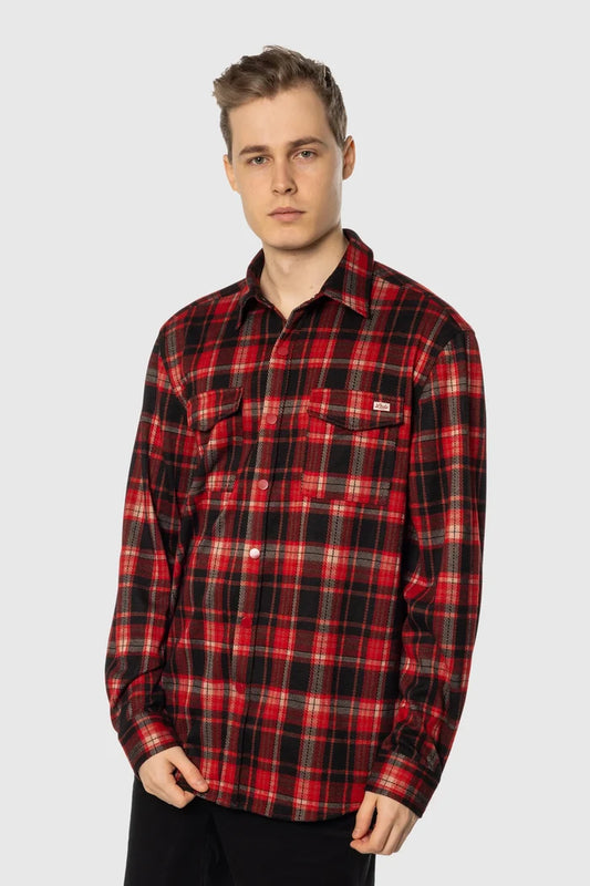 Stretch Flannel Button Ups - Front