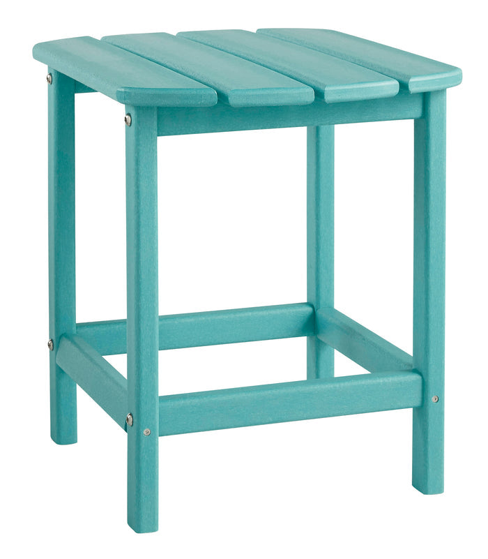 Sundown Treasure P012-703 Turquoise Rectangular End Table