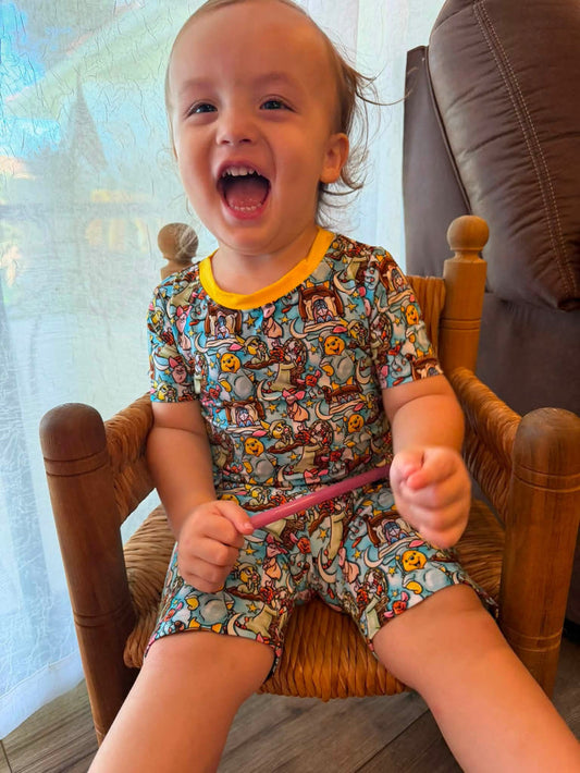 Sweet Dreams Pooh PJ Shorts Set