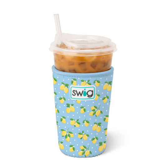 Swig Coolie Iced Cup Lemon Meringue MEDIUM KOOZIE