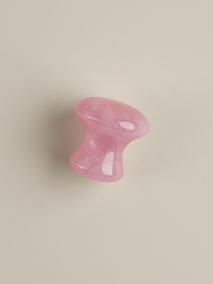Rose Quartz De-Puffing Eye Massage Tool