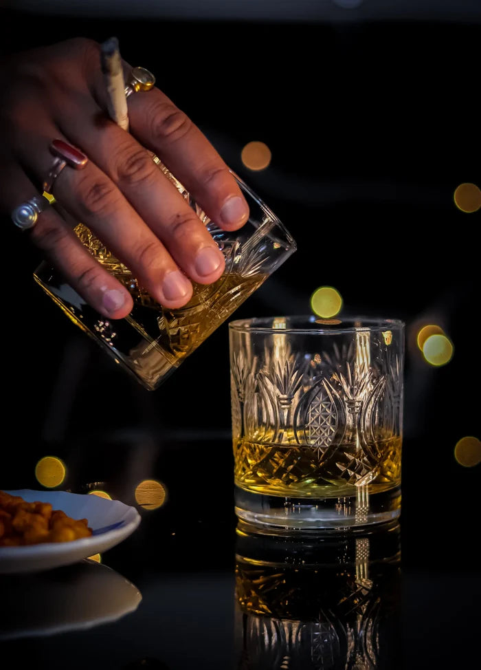The Highland Handcut Crystal Whiskey Glass