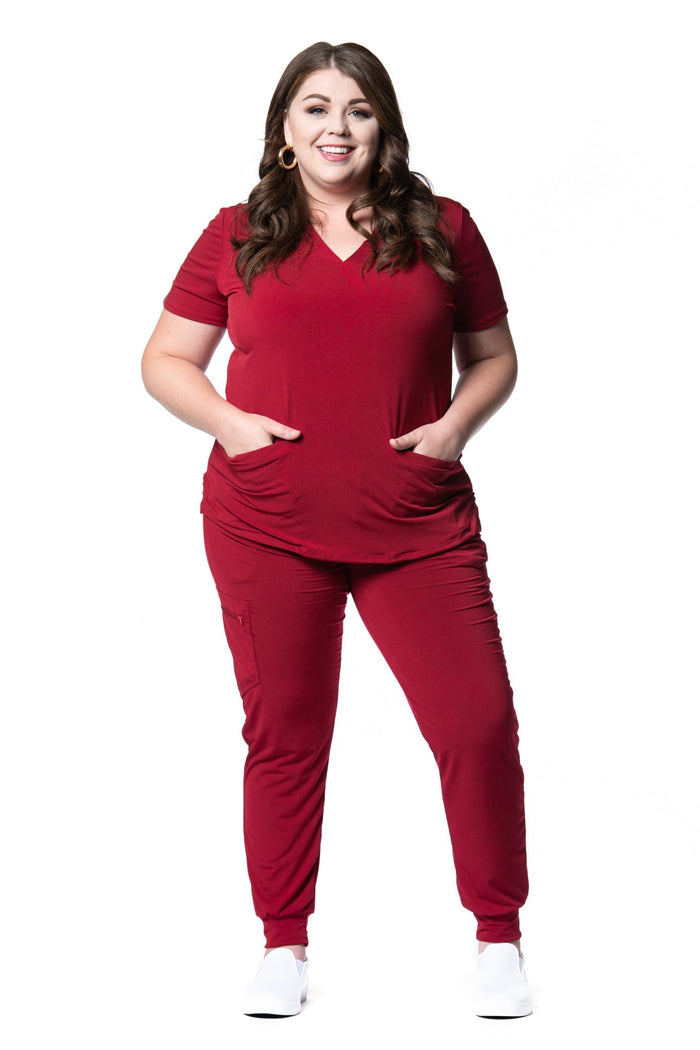 Burgundy / Large