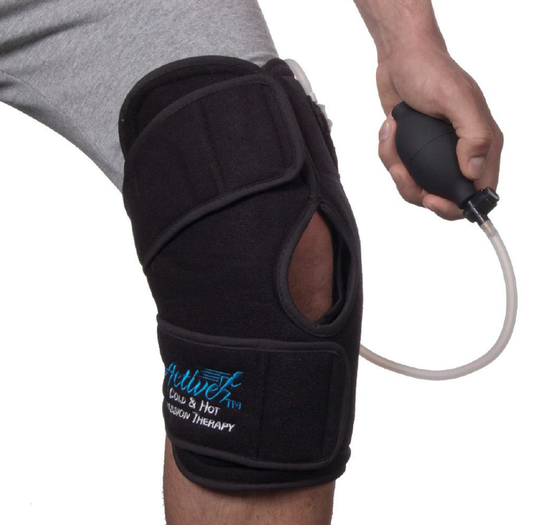 cold hot compression muscular pain injury treatment