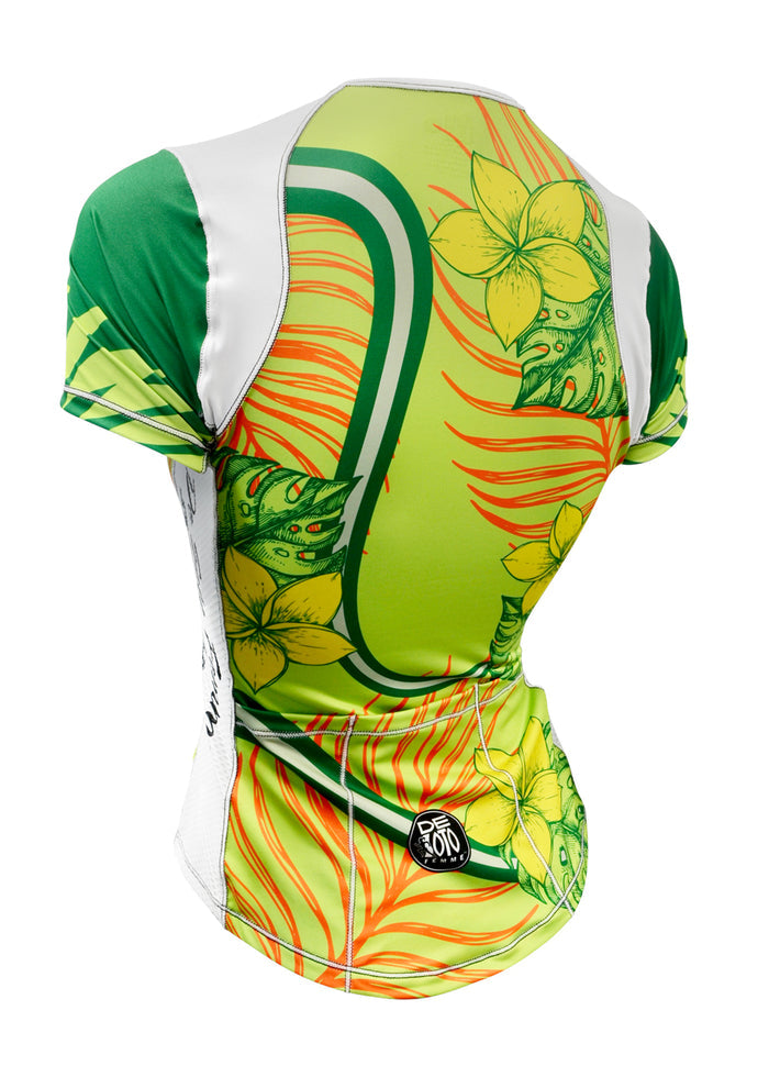 Top con cremallera completa y enfriador de piel para mujer - Oferta