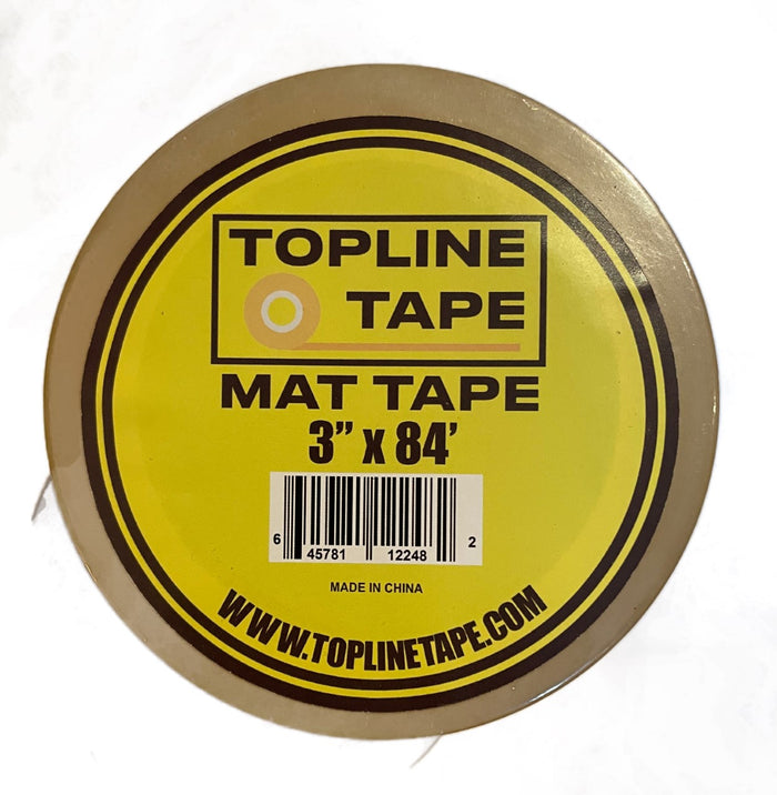 Topline PVC Wrestling Mat Tape -Curling Tape  3 inch