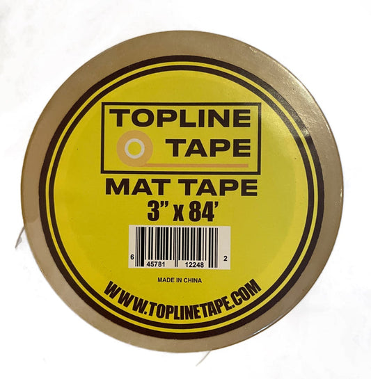 Topline PVC Wrestling Mat Tape -Curling Tape  3 inch