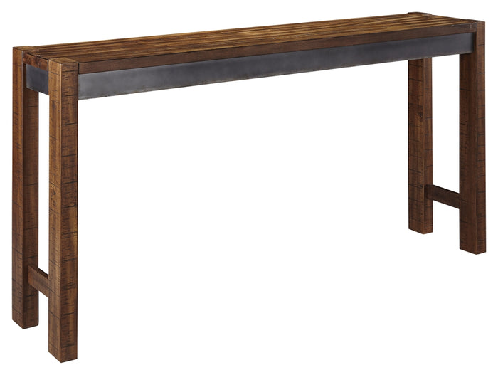 Torjin D440-52 BrownGray Long Counter Table