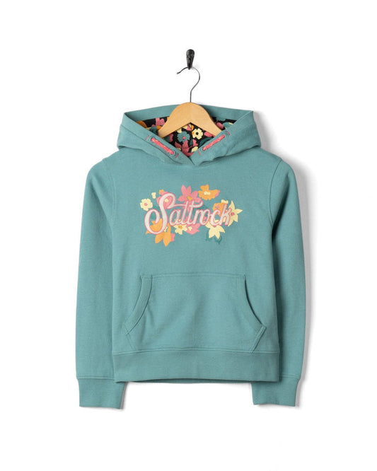 Trader Daze Kids Pop Hoodie in Light Blue