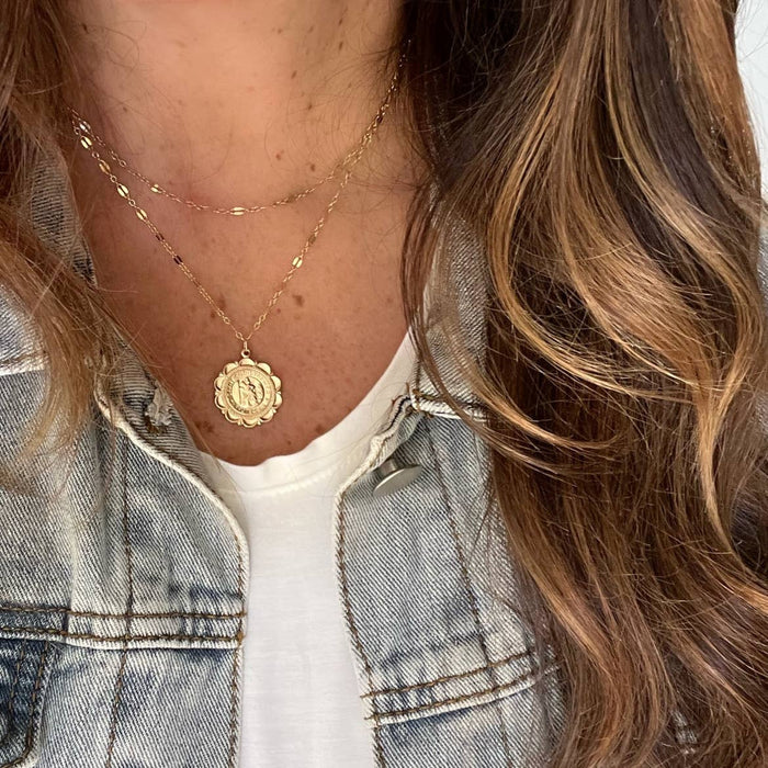 Traveler Saint Christopher Necklace