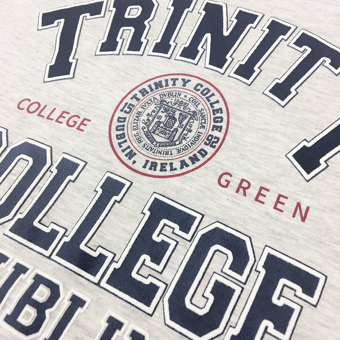 Trinity College Dublin 1592 T-shirt Grey Marl