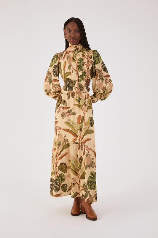 Tropikat Long Sleeve Maxi Dress_2