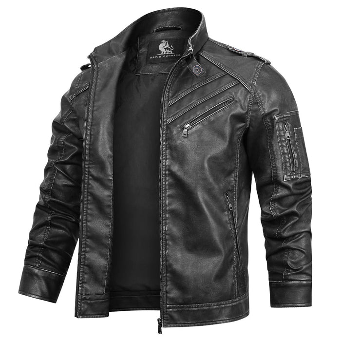 Veste en Simili Cuir Engine