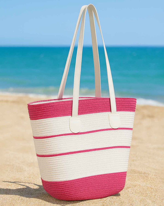 Vita Woven Beach Bag - The Classic Boutique