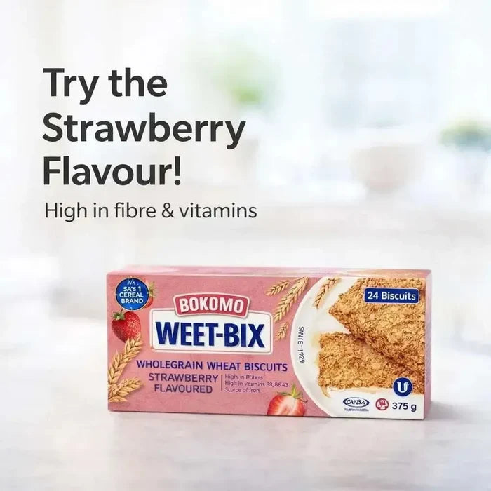 Weet-Bix Strawberry Flavoured Wholegrain - 375g Facebook Ad