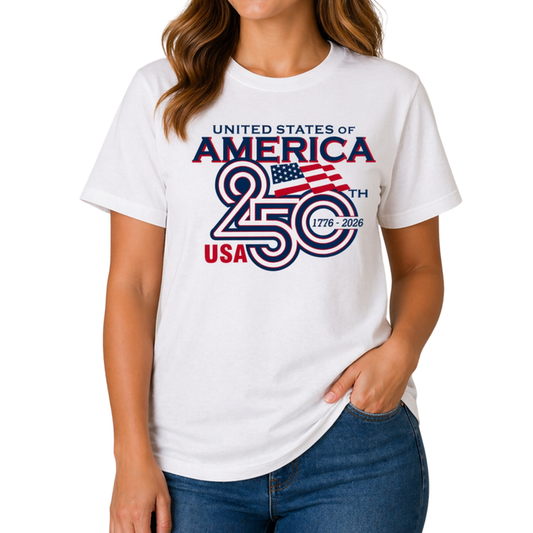 Winged Patriot America 250 Women's T-Shirt | 250th Anniversary | The Flag Shirt