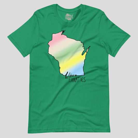 Wisco Fanatics Retro T-Shirt | Support the Podcast