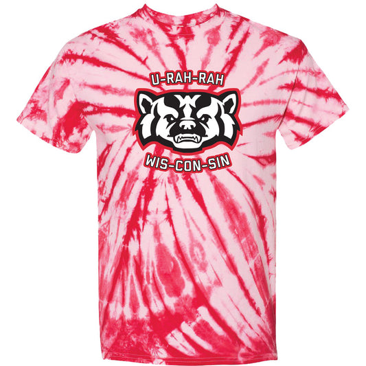 Wiscoball U-RAH-RAH WI Tie Dye T-Shirt