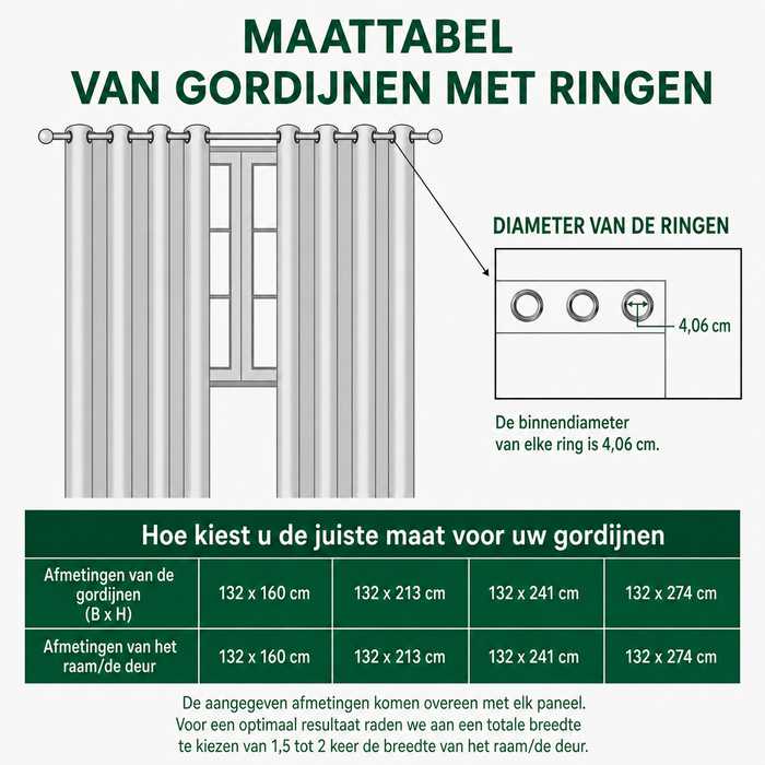Yvonne - Polstrede gardiner Glitrende Stier